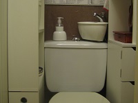 WiCi Mini, kleines Handwaschbecken an praktisch jedes WC anpassbar - Herr P (Frankreich - 64) - 2 auf 4